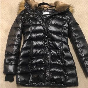 S 13/NYC Chelsea Faux Fur-Trim Down Puffer Jacket
